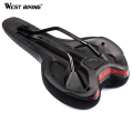 3WEST BIKING Bike Saddle Memory Foam Padded Leather Bicycle Seat Cushion With Taillight Breathable Mountain Bicycle Saddle.png