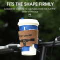 4WEST BIKING Brown Vintage Coffee Bottle Holder Waterproof Non-Slip Bicycle Coffee Cup Holder Durable Cycling Coffee Hold Bracket.png