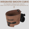 1WEST BIKING Brown Vintage Coffee Bottle Holder Waterproof Non-Slip Bicycle Coffee Cup Holder Durable Cycling Coffee Hold Bracket.png