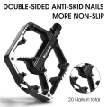 3West Biking Aluminum Alloy Lightweight Road Bike MTB Parts Bearing Fixed Gear Riding Pedal  Non-Slip Spikes Widen Bike Pedal.png