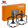 WEST BIKING Bike Pedals MTB Stainless Steel Cycling Alloy Comfort Bicycle Metal Pedal Mountain Bike Widened Cycle Bicycle Pedal.png