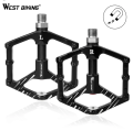 WEST BIKING Cycling 3 Bearings Magnetic Parking Bicycle Pedals Alloy Platform Large Area Road Mountain Bike Pedals 3.png
