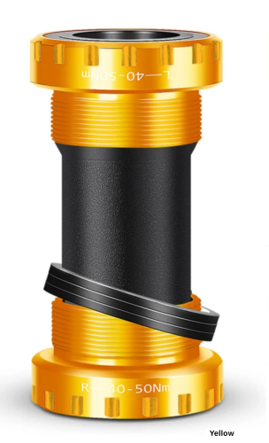 West Biking Bike BB Hollow Bottom Bracket 68-73mm Aluminum Alloy Threaded Screw-in Bicycle Axis Waterproof Crank Set Axis Parts 2.png